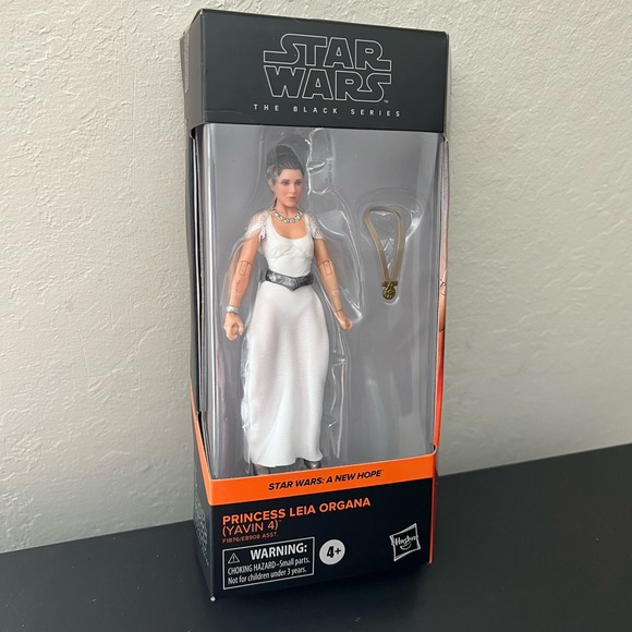 Star Wars Black Series Princess Leia Organa (Yavin 4)6-Inch-Scale A New Hope - Picture 1 of 4